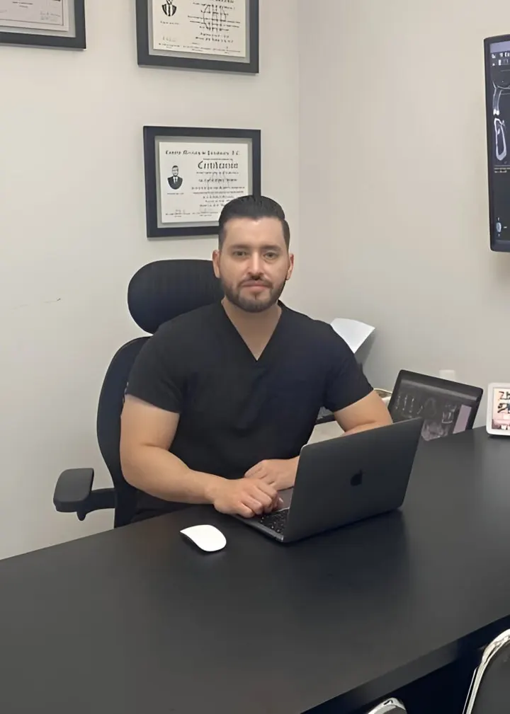 Dr. David Gómez, periodontist and implant specialist at Ortho Dental
